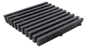 Three Inch Deep Fifty Percent Open Heavy Duty Pultruded Grating